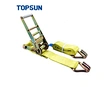 7ton 3inch Heavy Duty Cargo truck transportation Ratchet tie down Strap J hooks for big objects